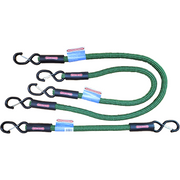Professional Grade SuperBungee Heavy-Duty Bungee Cord 3-Pack: 1 ft, 2 ft, & 3 ft Set