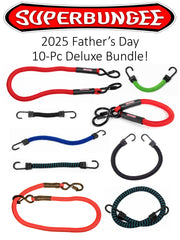 2025 Father's Day Deluxe SuperBungee Bundle-10-piece Set of All Sizes of Pro-Grade & Original-FREE SHIPPING