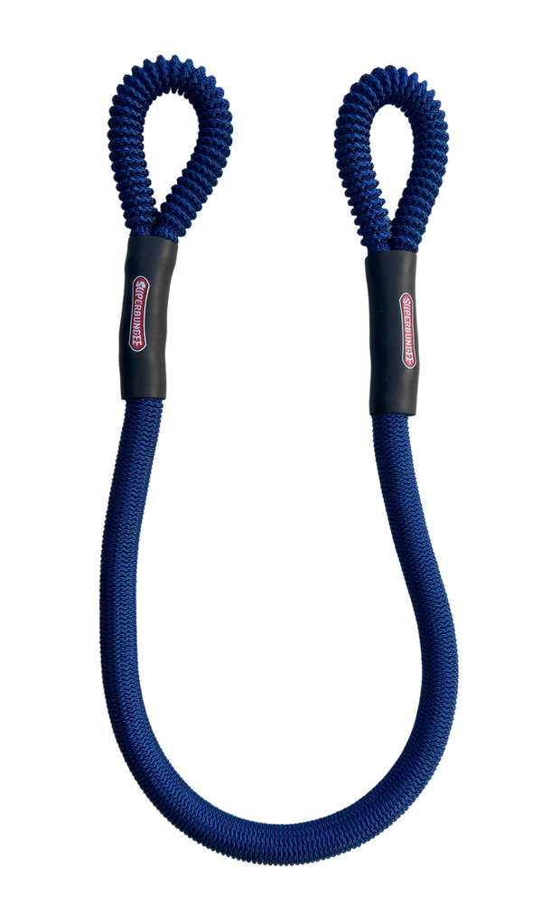24-Inch Marine Grade with Cleat Loop Ends - Blue