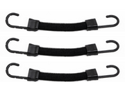 3-Pack: 4 Inch SuperBungee Cord Set - Stretch to 2.3 Feet!