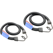 2-Pack: 32 Inch Black Bungee Cord Set