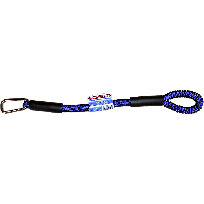 Keeper 18" Marine Twin Anchor Bungee Cord - UV Resistant With Stainless Steel Hooks For Boating